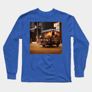 Steampunk Tokyo Ramen Food Truck Long Sleeve T-Shirt